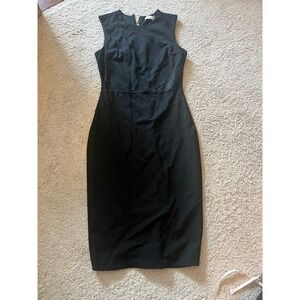 Ali & Jay‎ LA Lace Black Sheath Dress zip up back two way zipper Size Medium